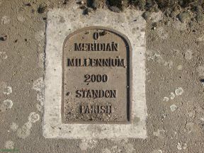 Greenwich Meridian Marker; England; Hertfordshire; Colliers End